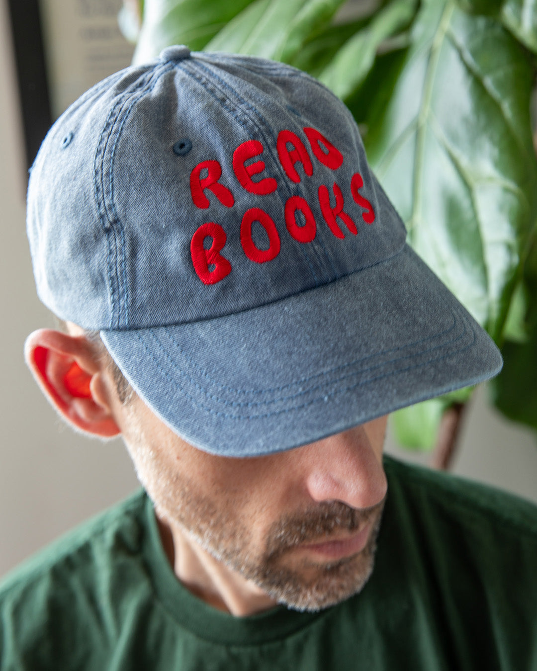 Read Books Embroidered Baseball Cap