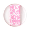 A Pair of Soft Pink Geometrics Linen Napkins