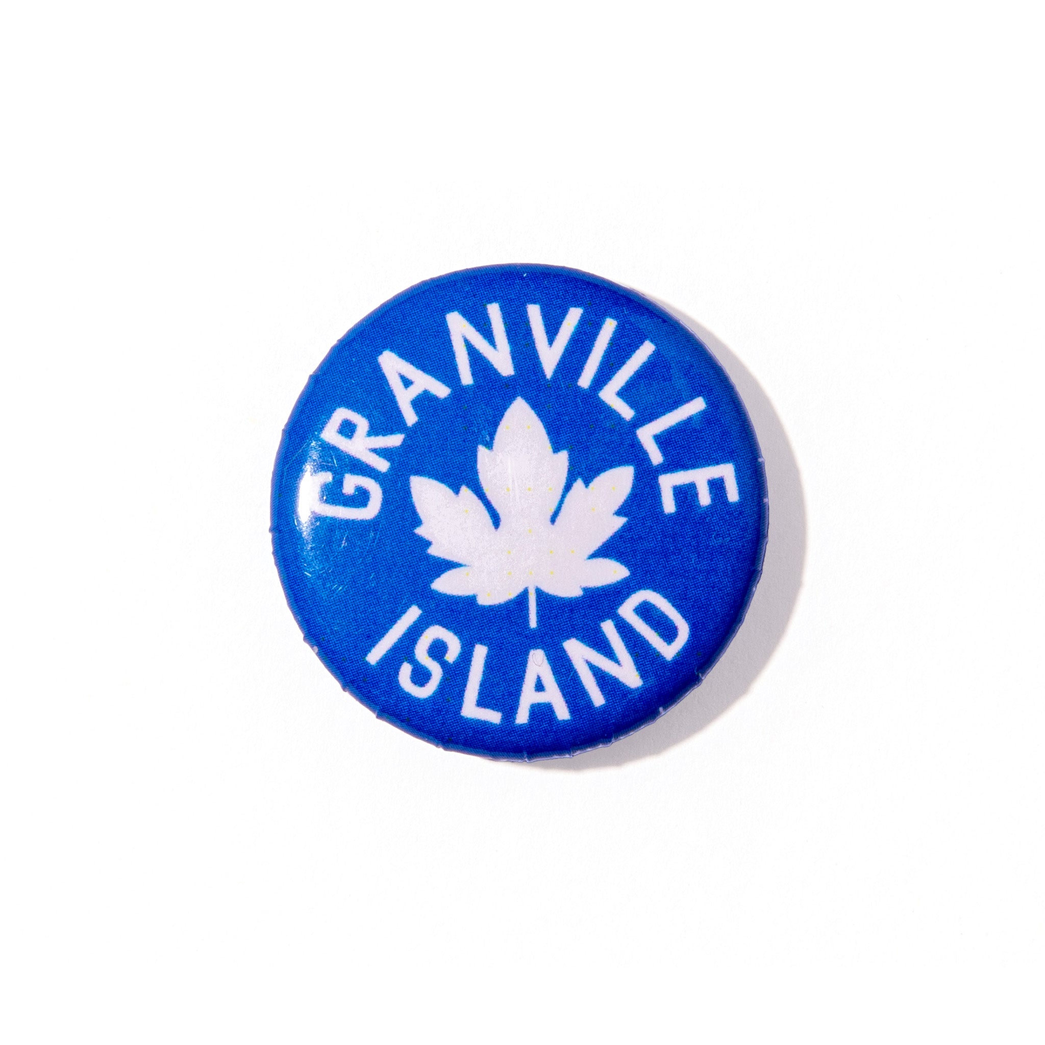 Granville Island Leaf 1" Button