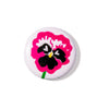 Pansy Flower 1" Button