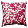 California Pillow Cover in Carmine Red