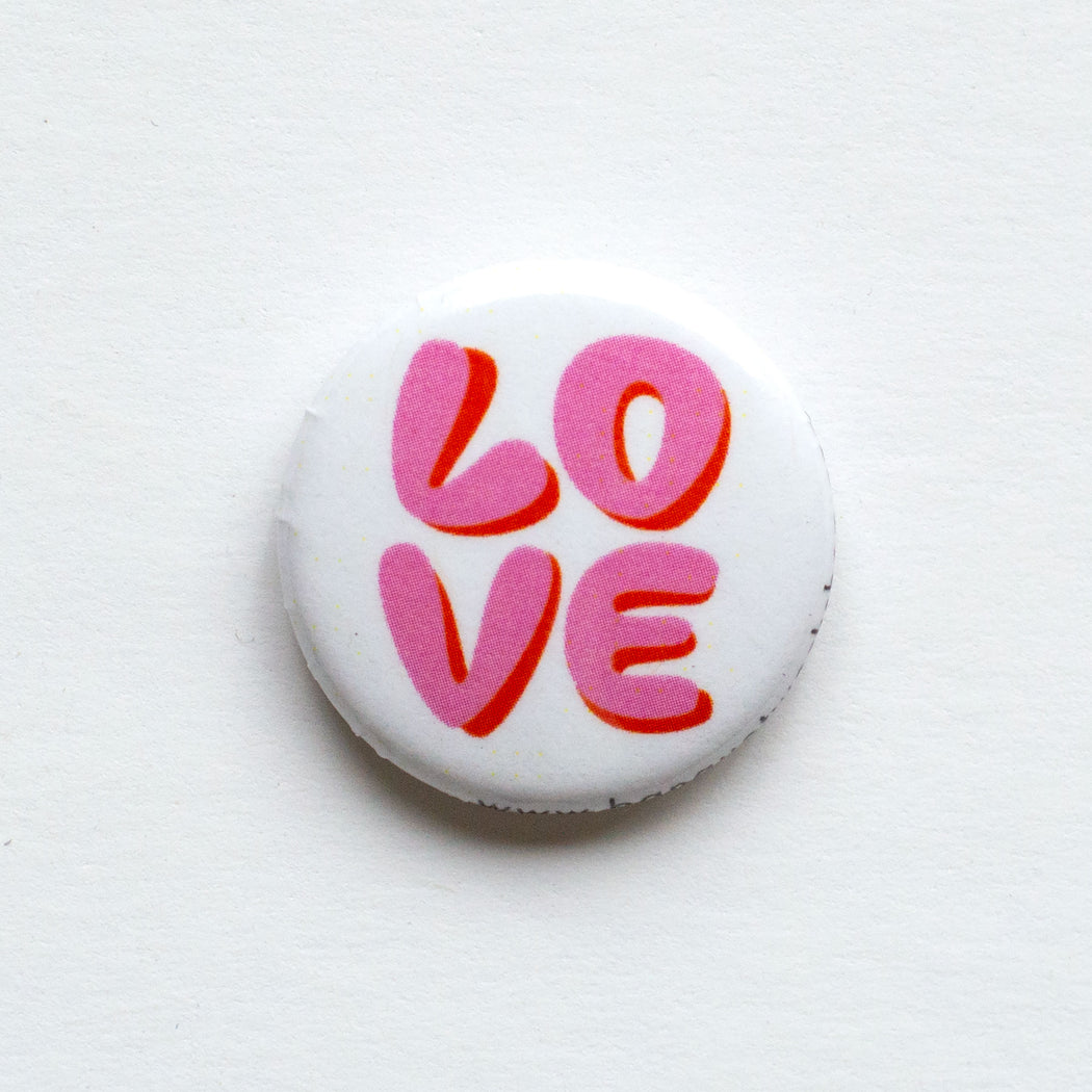 Love 1" Button