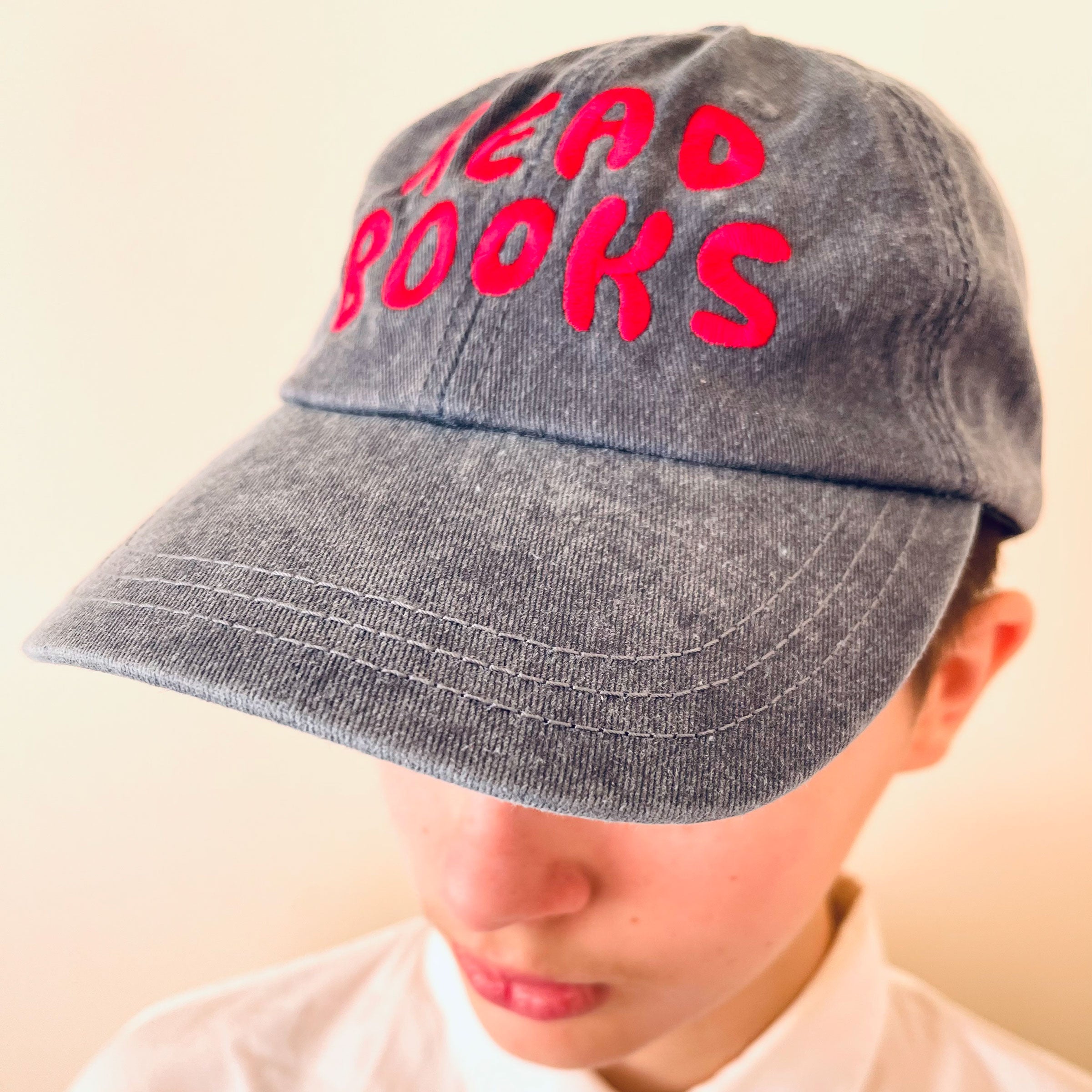 Read Books Embroidered Baseball Cap