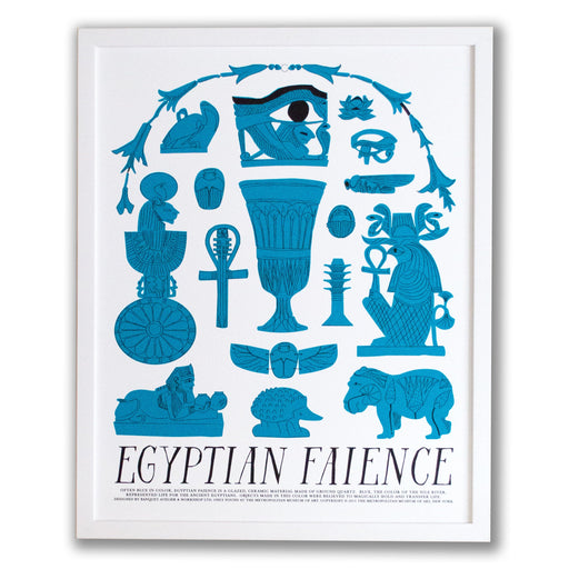 Egyptian Faience Poster