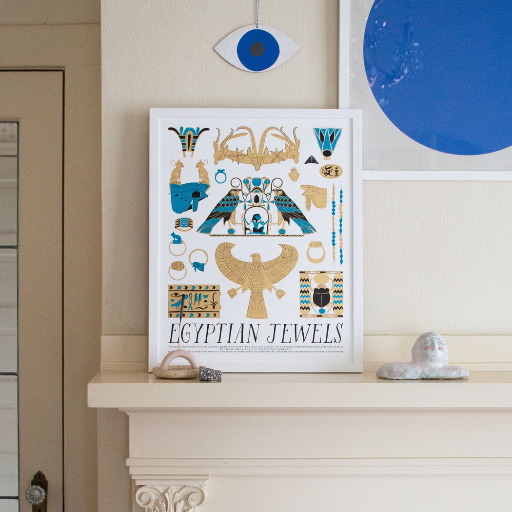 Egyptian Jewels Poster