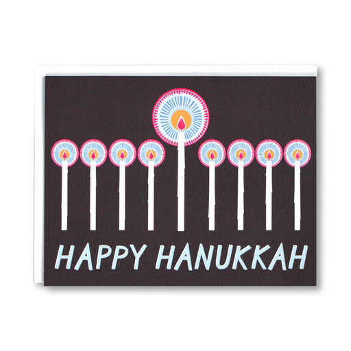 Happy Hanukkah Note Card