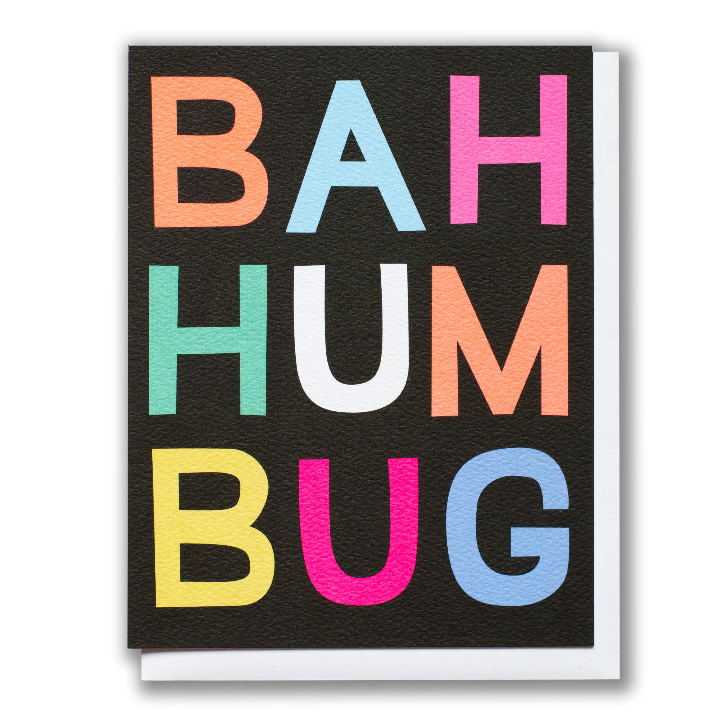 Bah Humbug Note Card