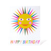 Happy Birthday Rainbow Sun Note Card