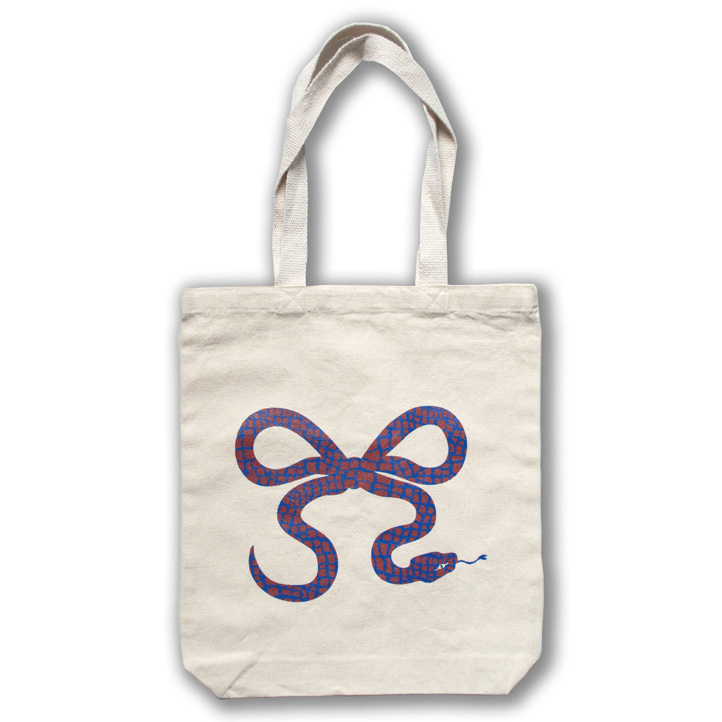 Snake Bow Tote Bag
