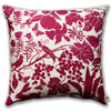 California Pillow Cover in Carmine Red