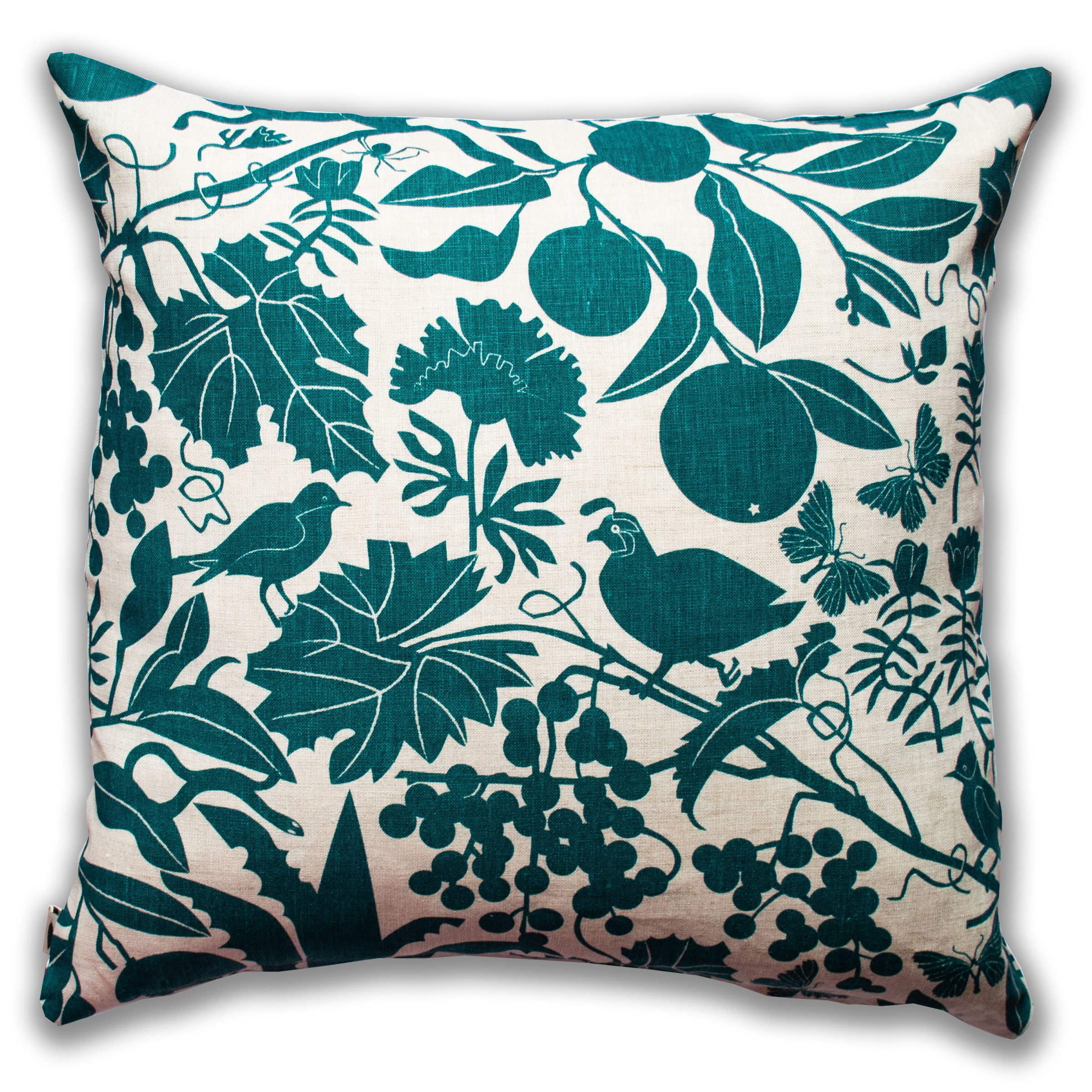 California Pillow Cover in Emerald