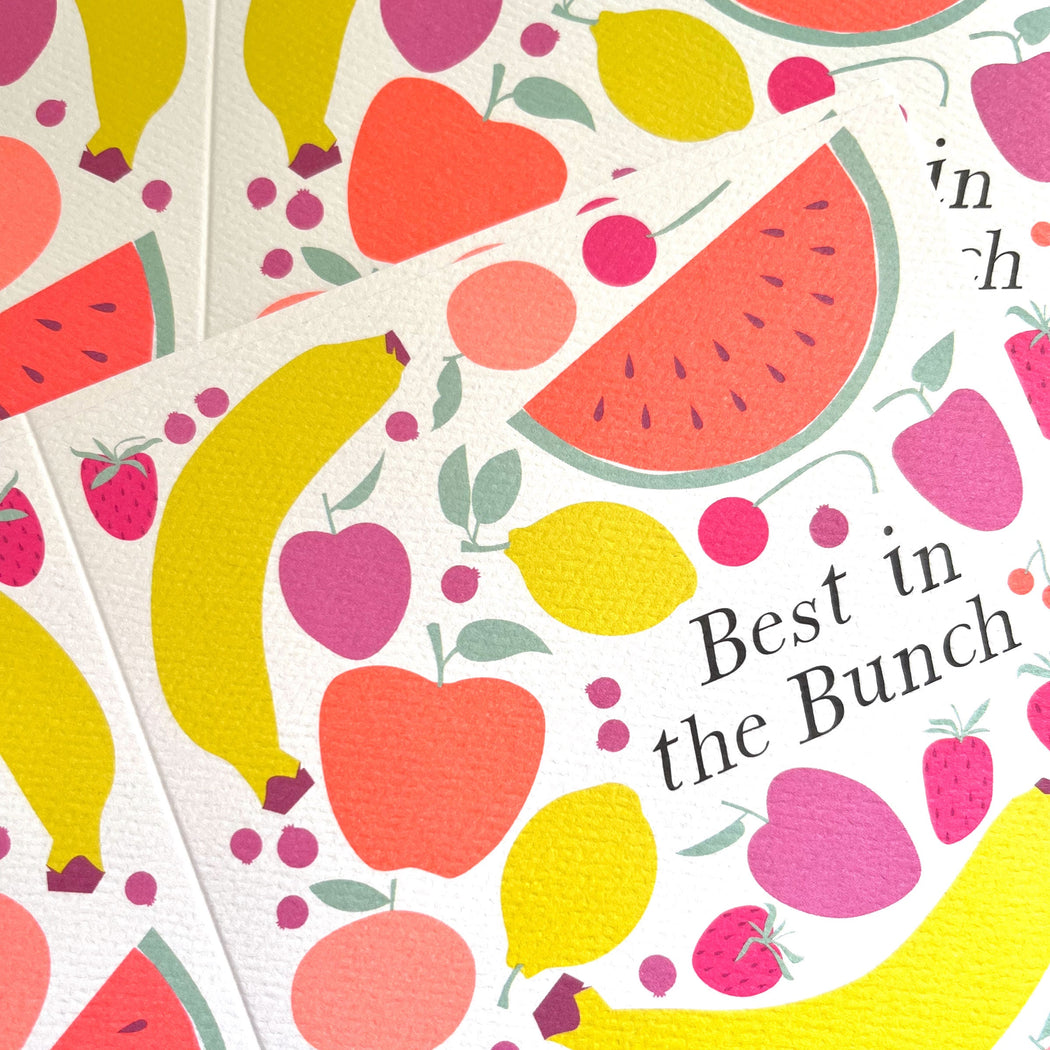 Fruit Loop Best in the Bunch Note Card