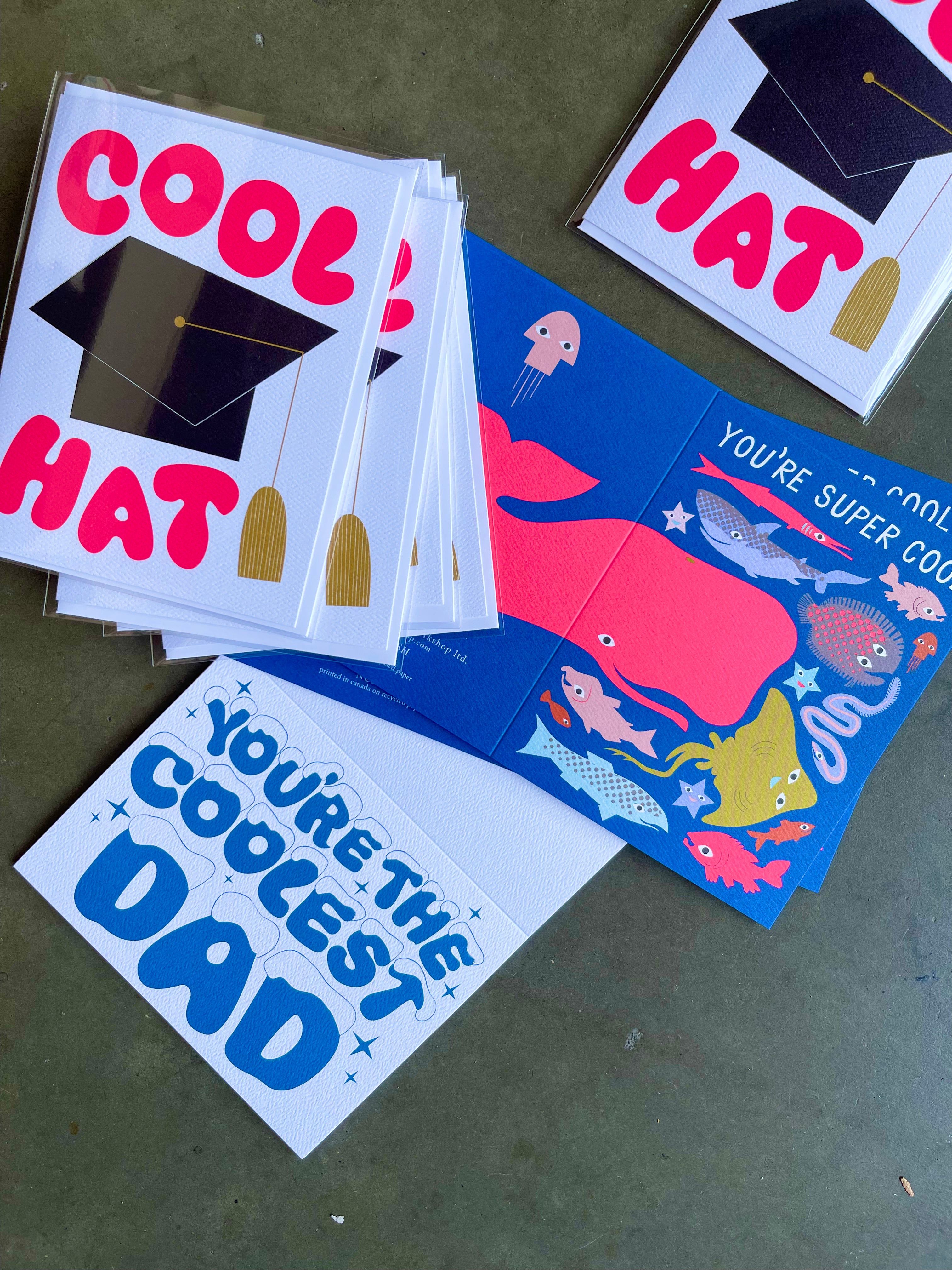 Cool Hat Graduation Card