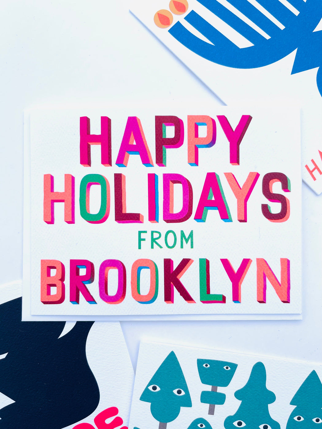 Happy Holidays from Brooklyn Note Card