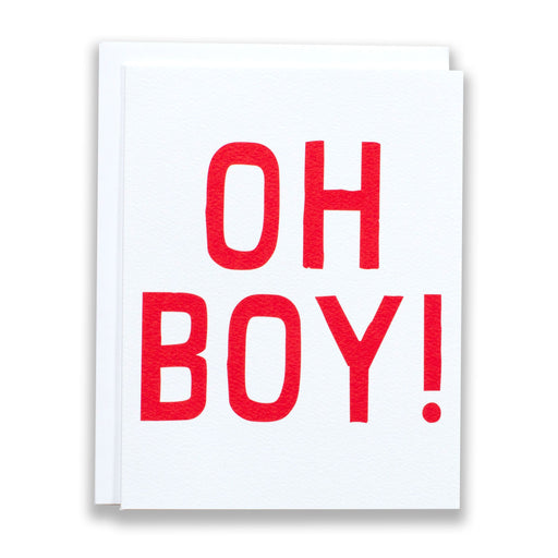 Oh Boy! Note Card