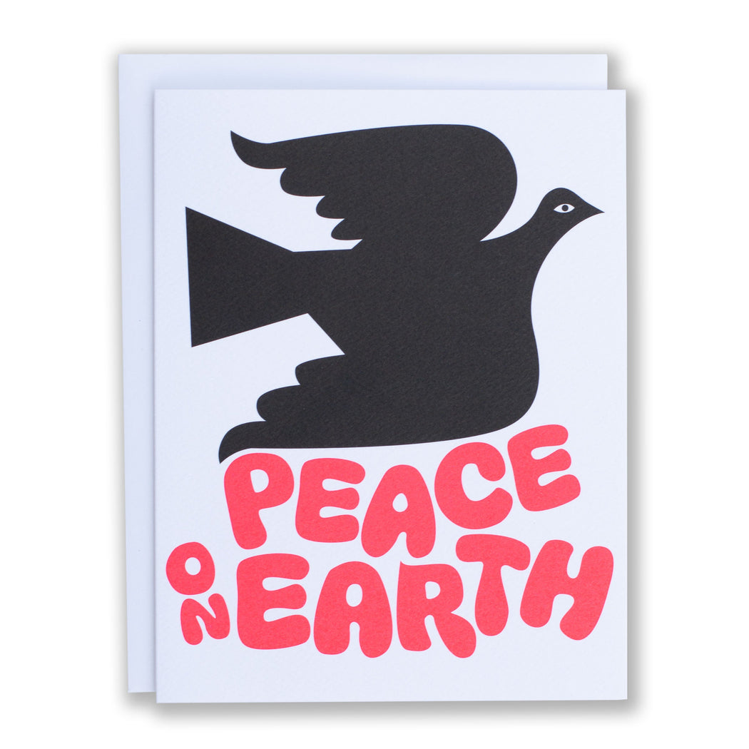 New Peace Dove Holiday Note Card