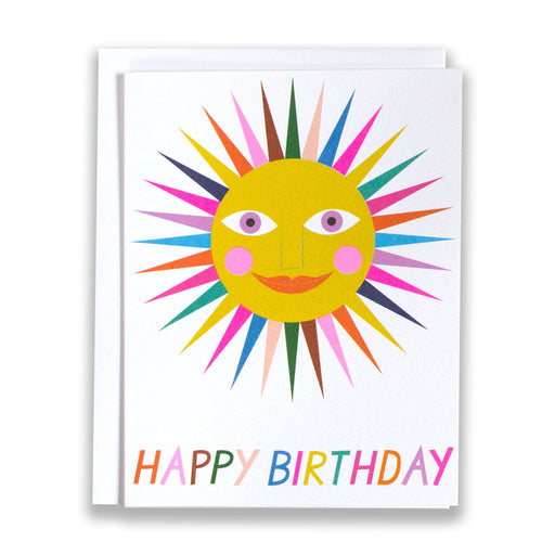 sunshine, sun card, rainbow, birthday card, happy birthday