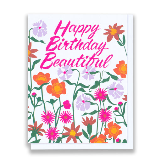 birthday cards/bright flowers/happy birthday beautiful